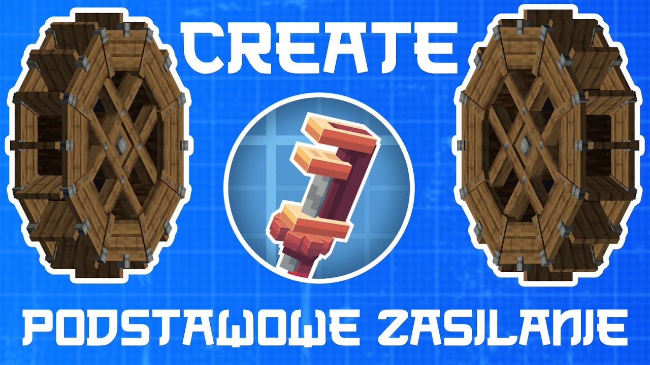 Podstawowe Zasilanie czyli szybki poradnik do SU w minecraft Create mod 6.05