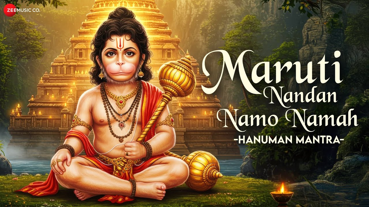 मारुति नंदन नमो नमः Maruti Nandan Namo Namah | POWERFUL HANUMAN MANTRA to Remove Negativity
