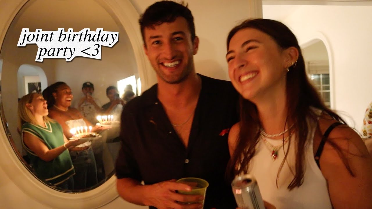 our belated birthday house party