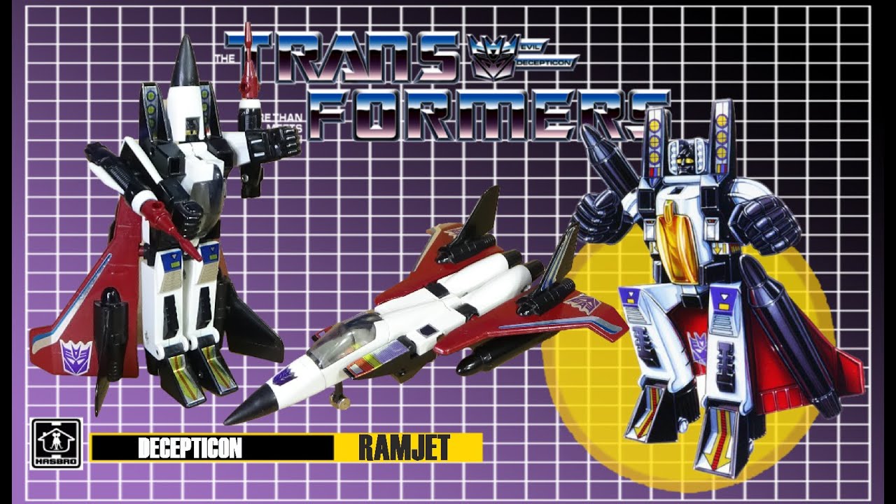 Обзор винтажной игрушки Transformers G1 Seeker Ramjet