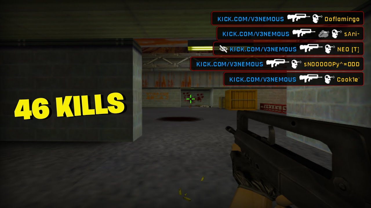 Pure Destruction with Famas (46Kills) | v3NEMOUS POV | Map: De_Nuke