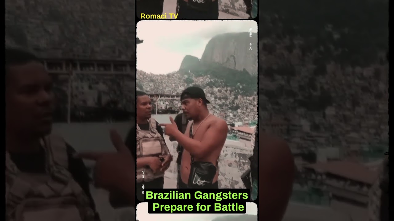 Brazilian Gang Boss War Ready🔫#shorts#favela#gangster#brazil#riodejaneiro#shortsanity#rocinha#viral