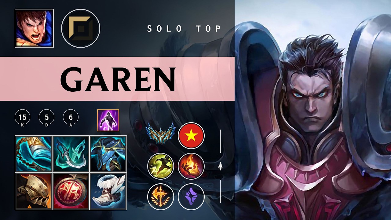 Garen Top vs Singed - VN Challenger Patch 26.05
