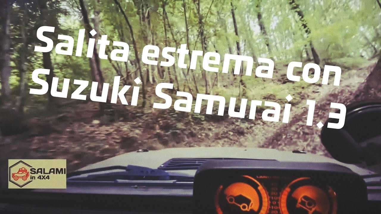 Salita estrema blocchi e verricello #suzuki #samurai #offroad #4x4 #extreme 