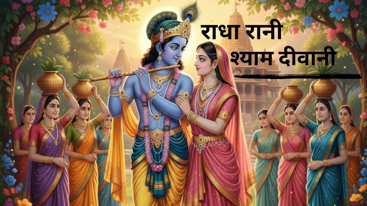 Radha Rani Shyam Deewani | Vrindavan Spiritual Vibes | Radha-Shyam  Bhajan | Meditation Bhajan 2025