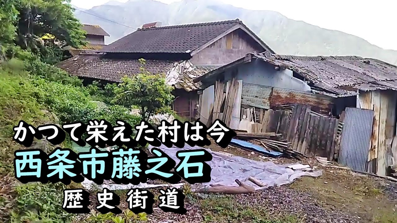 【廃村と限界ムラ】かつて栄えた村は今　西条市藤之石