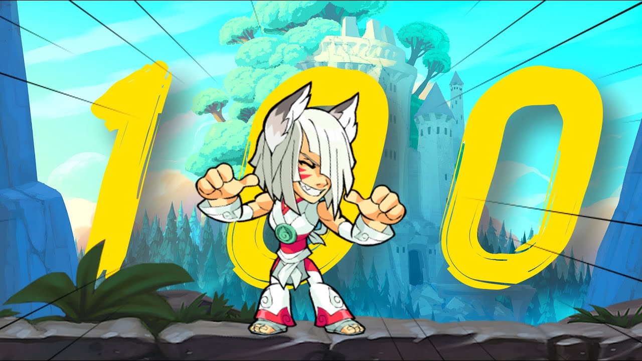 What a Level 100 Yumiko Looks like.. || Brawlhalla Montage