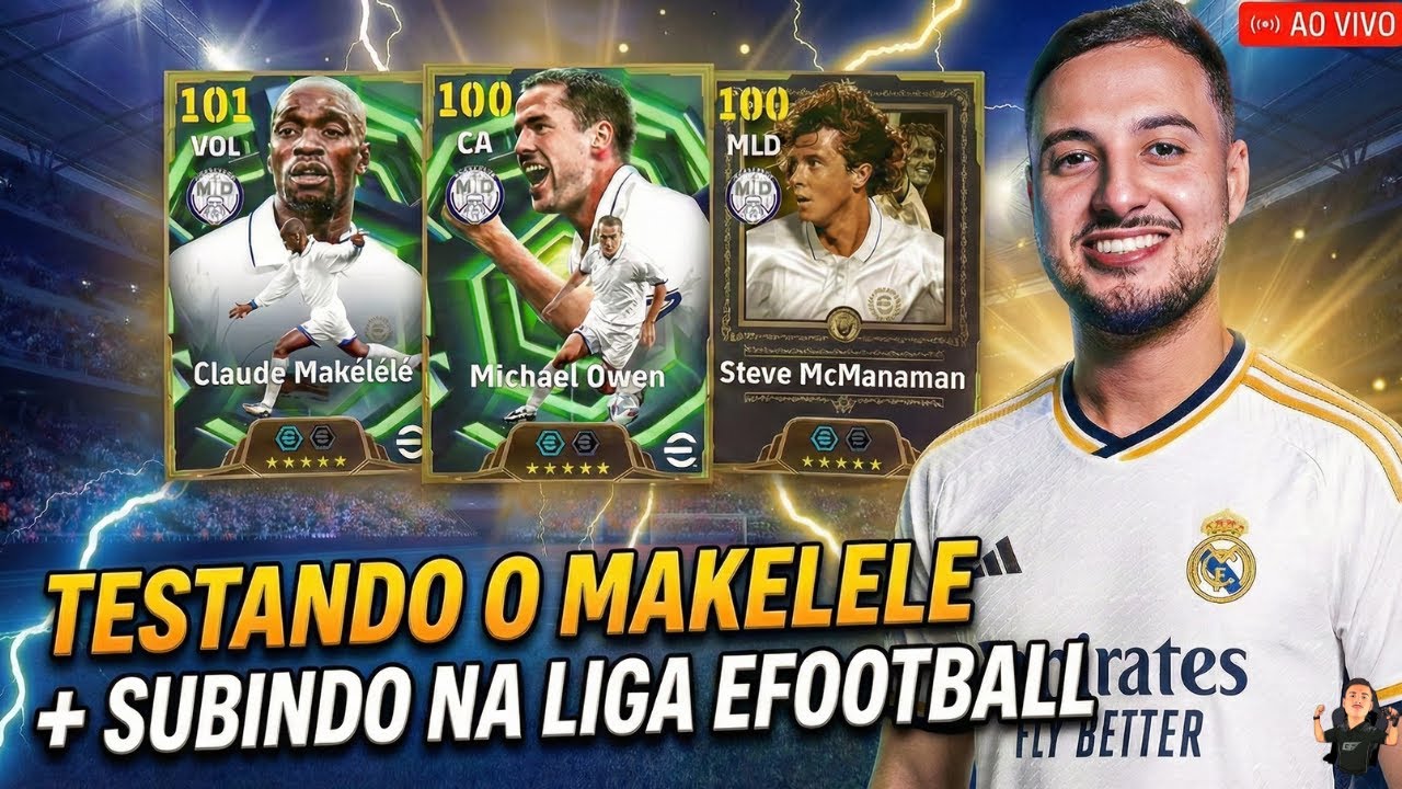 🔴 LIVE | eFOOTBALL 2026 | TESTANDO O MAKELELE | SUBINDO NA LIGA EFOOTBALL