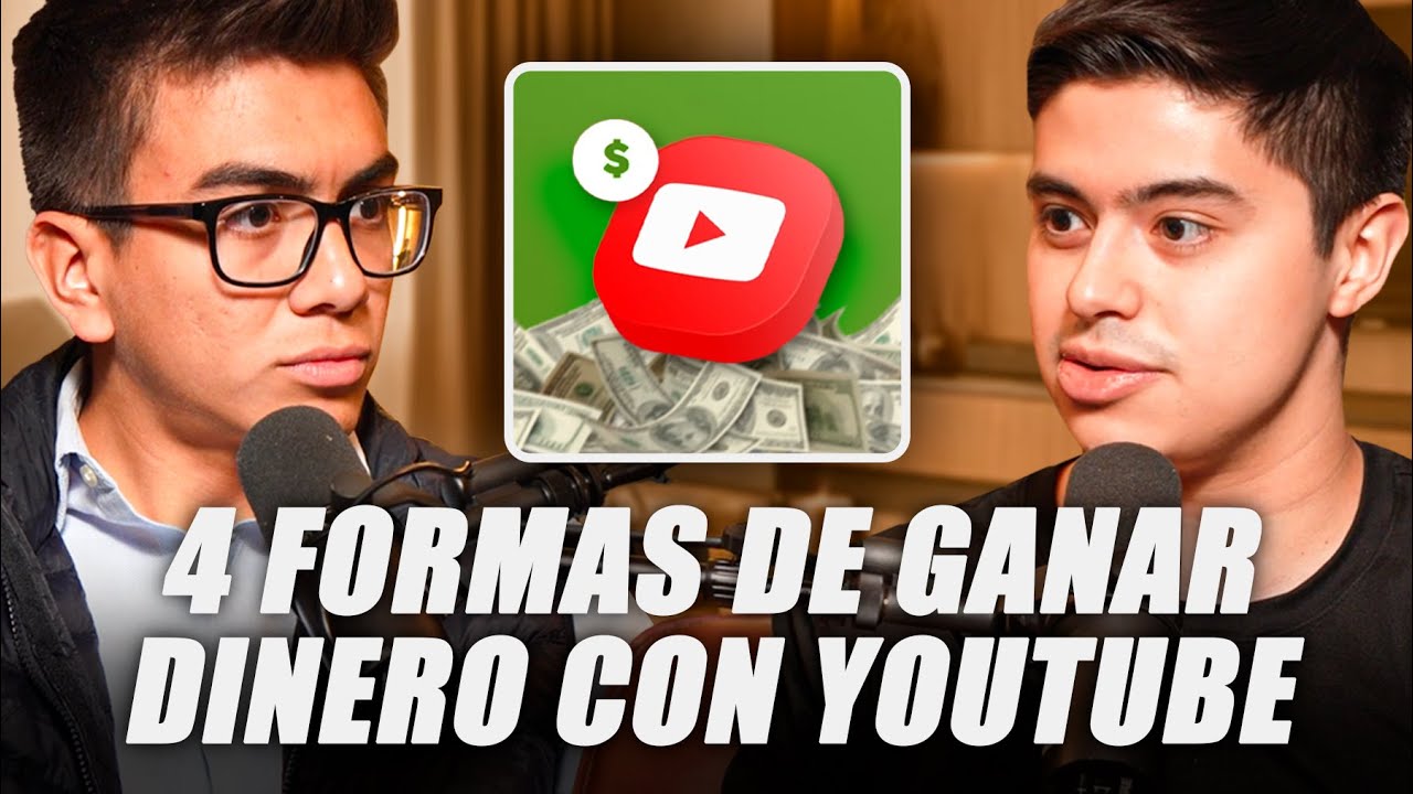 4 Formas de Ganar Dinero con YouTube en 2026