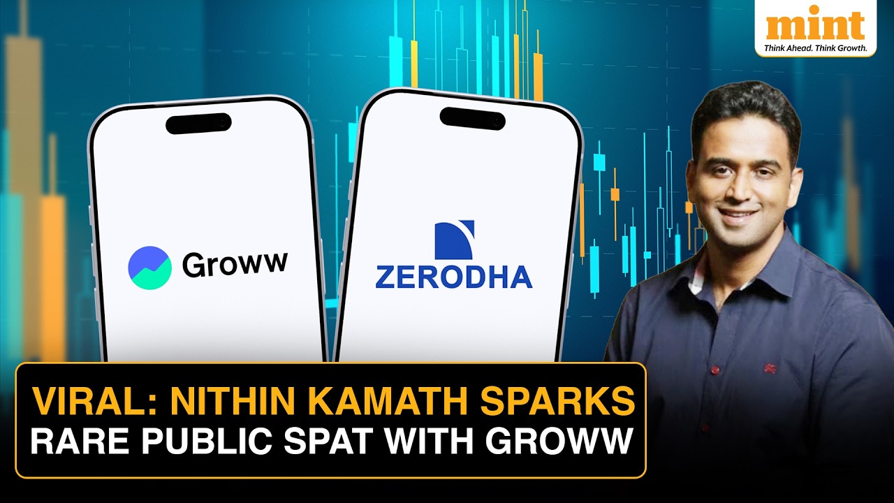 Zerodha vs Groww: How Nithin Kamath's Dig Triggered Public Feud With Groww Over Mutual Funds