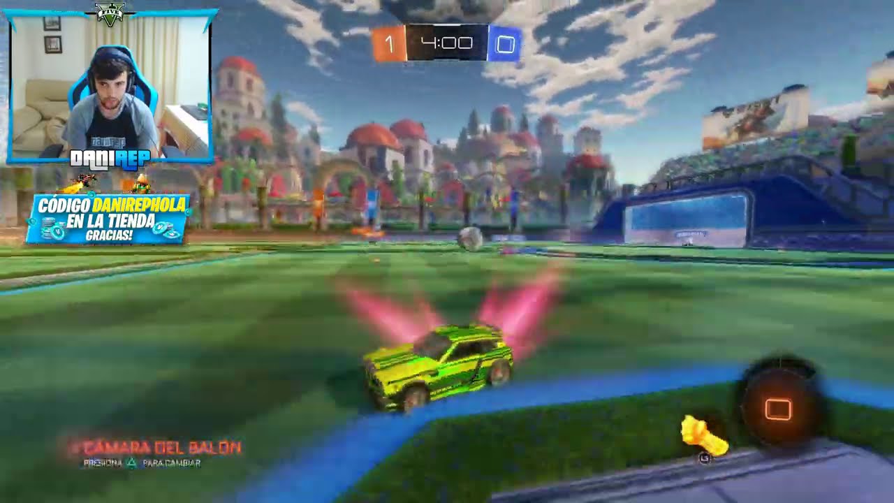 LA PATADA SALVADORA!! - Rocket League Rumble PS4