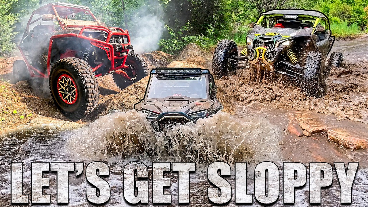 Wet & Sloppy! Just How We Like It - SXS's Riding the Outhouse Trail RZR/KRX/YXZ/Maverick/Xpedition