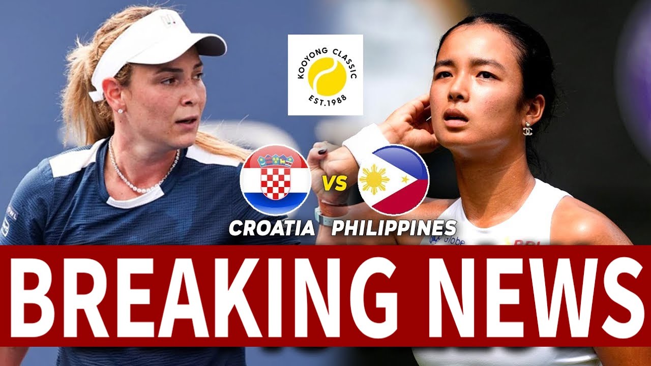 STUNNING WTA SHOWDOWN: Alexandra Eala vs Donna Vekic 2 &ndash; Who Will Fall? | Epic Clash Awaits!