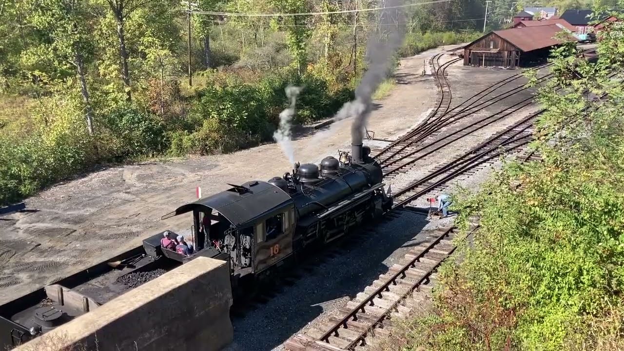 East Broad Top rail-fanning action 