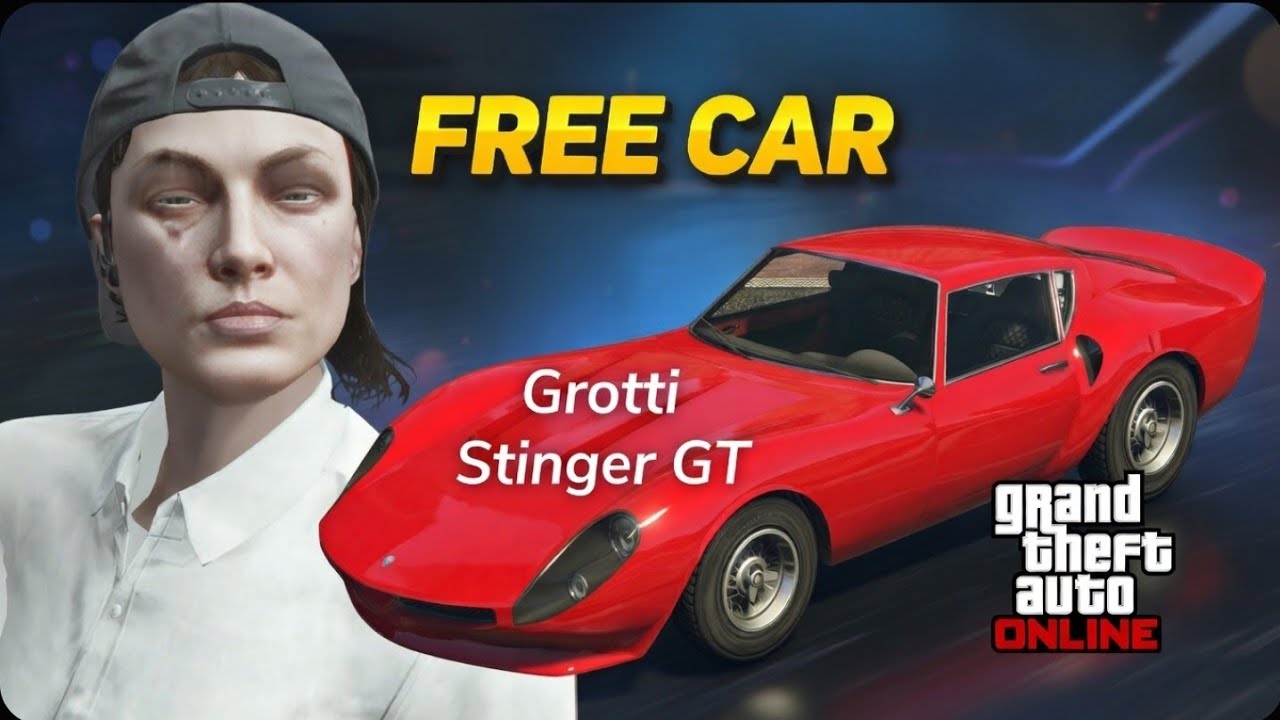 GTA ONLINE UPDATE - FREE CAR AND HOW TO GET IT (GROTTI STINGER GT)