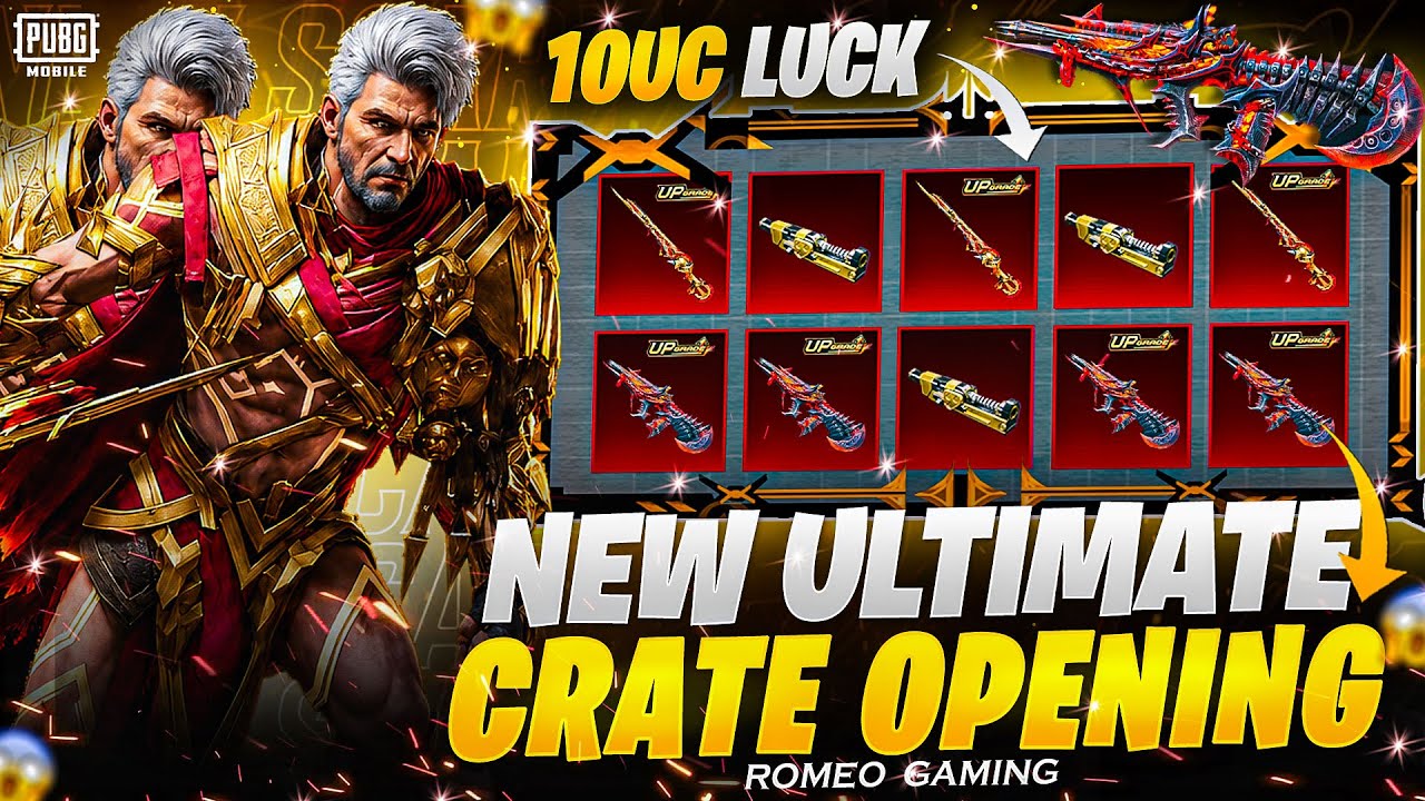 New Ultimate 10 UC Luck | Best Crate Opening Ever | Spend 15000$ |PUBGM 