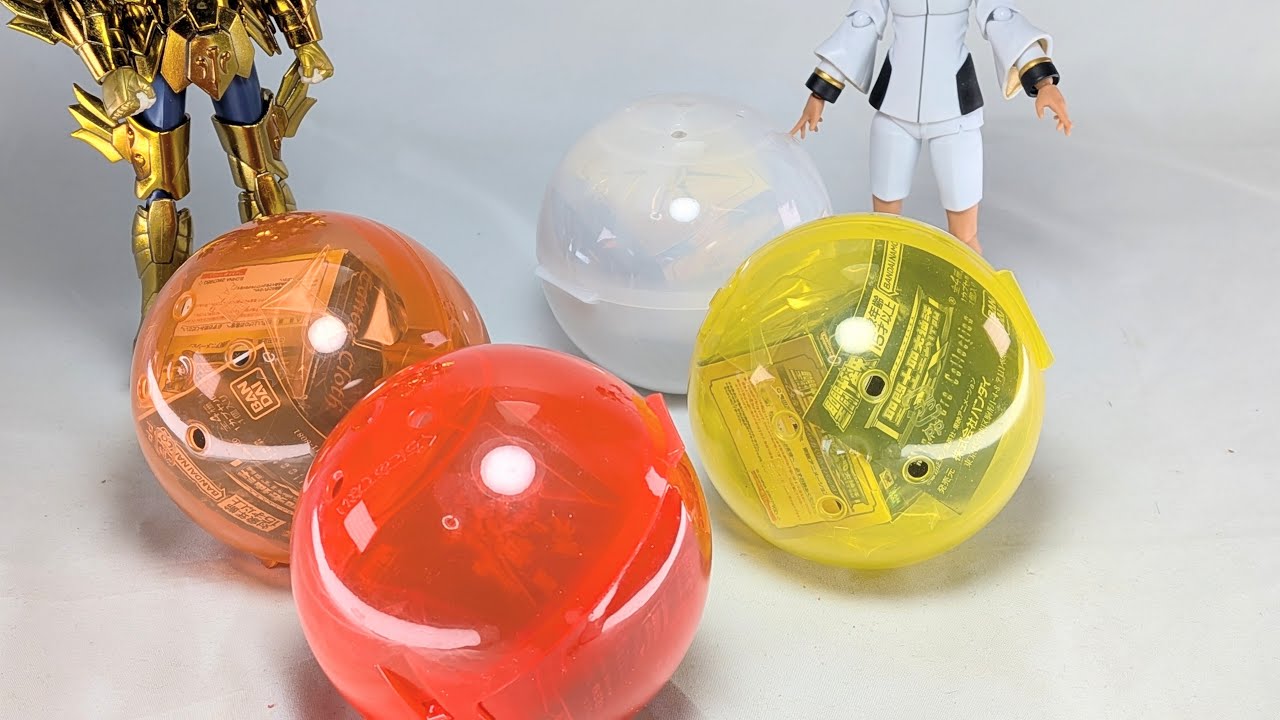 あい・よんまるけーのおもちゃライブ配信 今回もガシャポン！ バンダイ 聖闘士星矢 聖闘士聖衣神話EX ミニチュアコレクションをご紹介〜