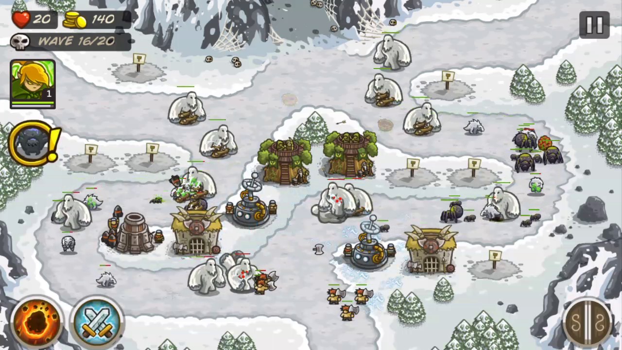 Kingdom rush casual sarelgaz's lair