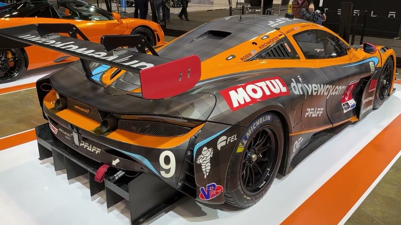 McLaren 720S GT3 EVO Race Car