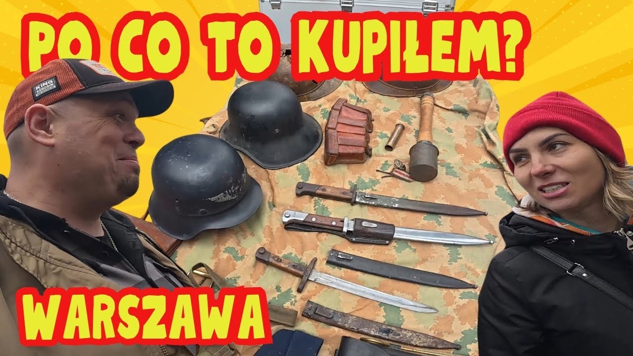 Bazar na Kole: prawdziwa kopalnia staroci — militaria, szkło i vintage zegary