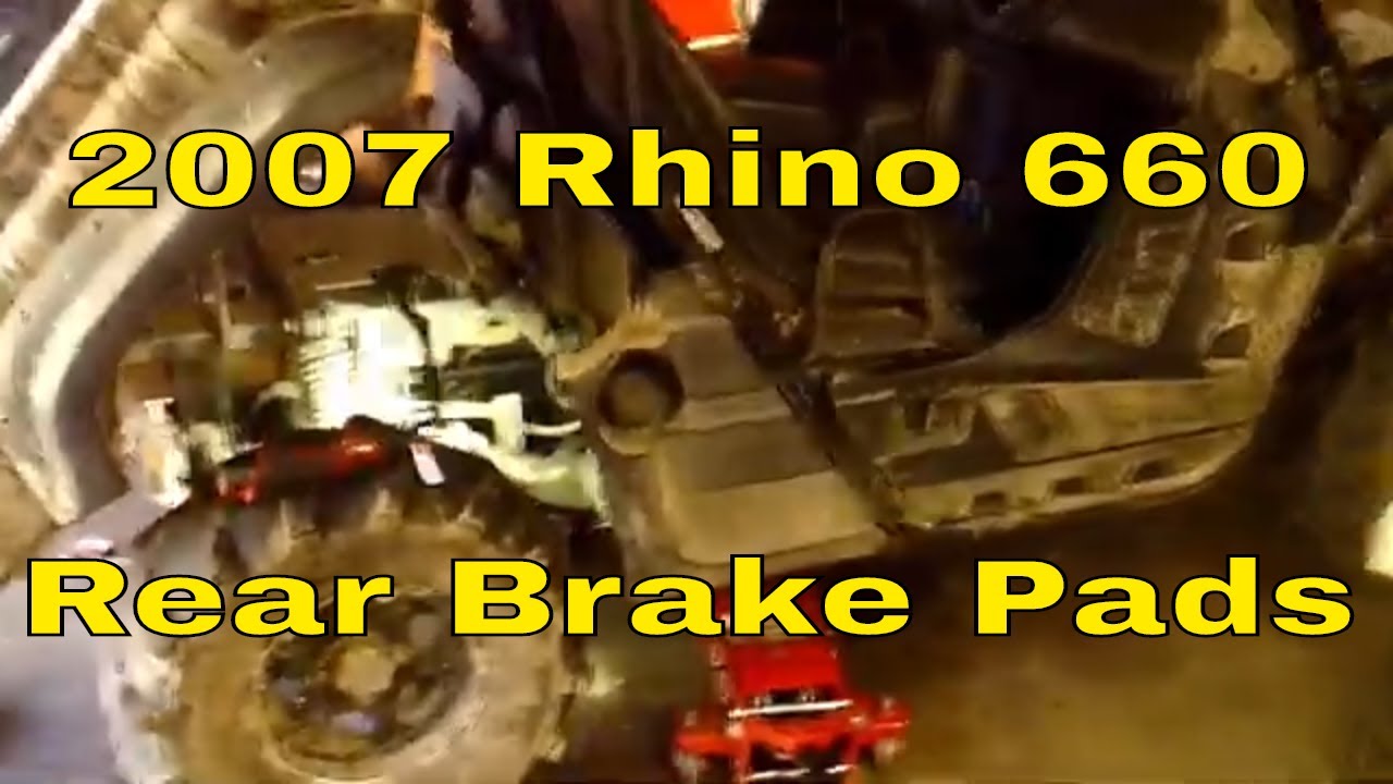 2007 Yamaha Rhino 660 Rear Brake Pads