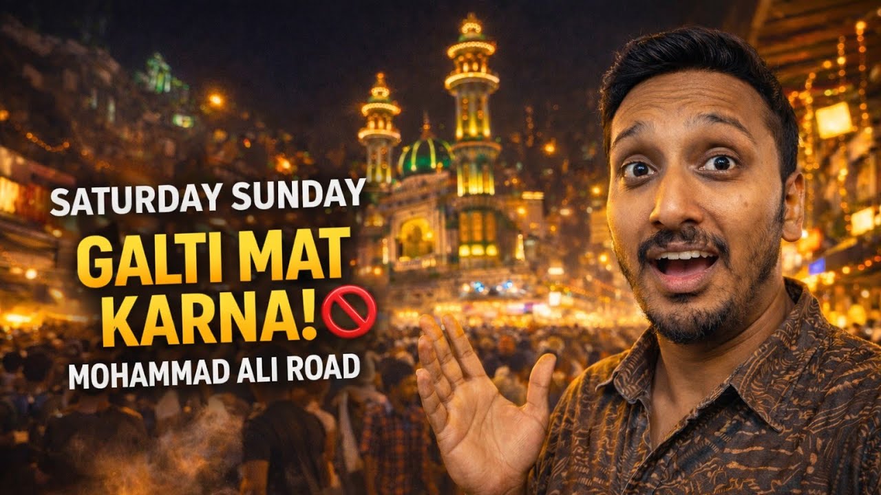 GALTI MAT KARNA! 🚫 Mohammad Ali Road & Nakhuda Market | ASLI Mumbai Vibe 2026 😍