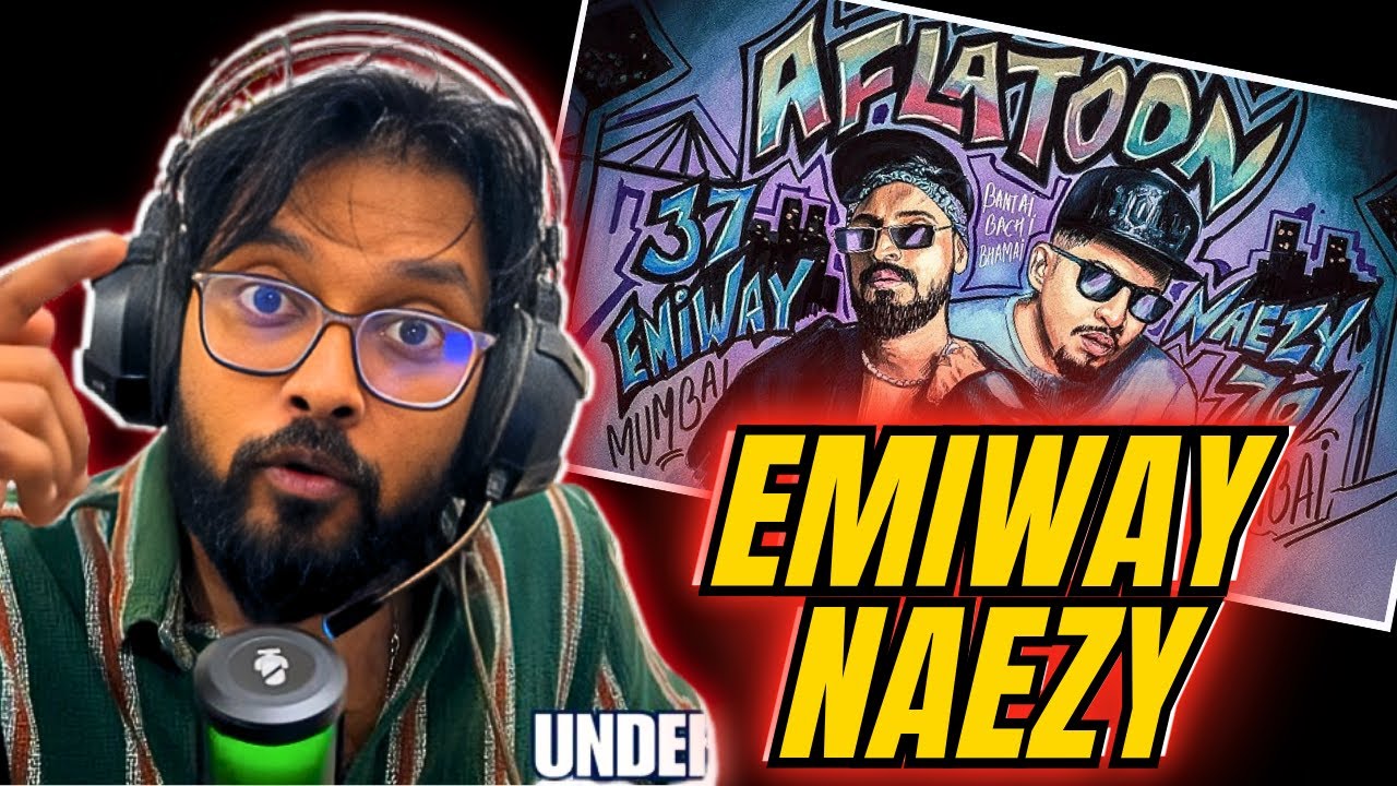 EMIWAY BANTAI X NAEZY - AFLATOON Reaction | UnderDOG Gamer @Emiway Bantai