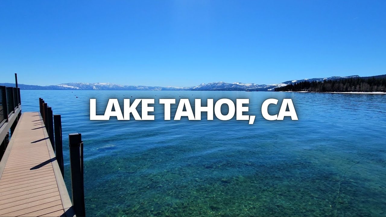 Exploring Lake Tahoe in California USA Walking Tour #laketahoe #laketahoecalifornia #laketahoenevada