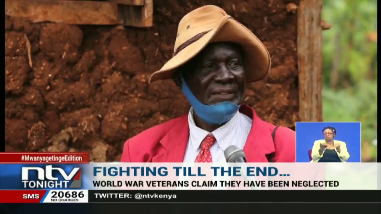 Soldiers who served in King's African Rifle ask for recognition