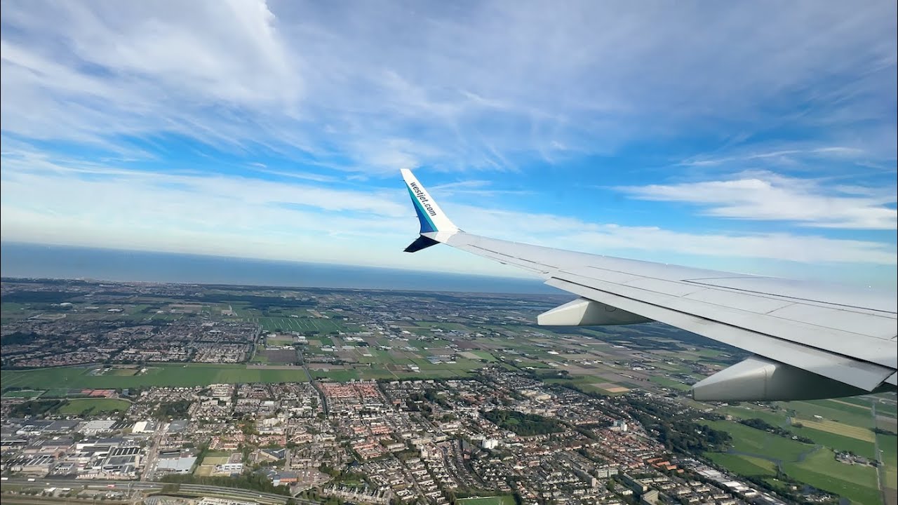 WestJet 70 Halifax to Amsterdam Schiphol Landing on Runway 06 | 737 Max 8 C-FCTK | 25 September 2025