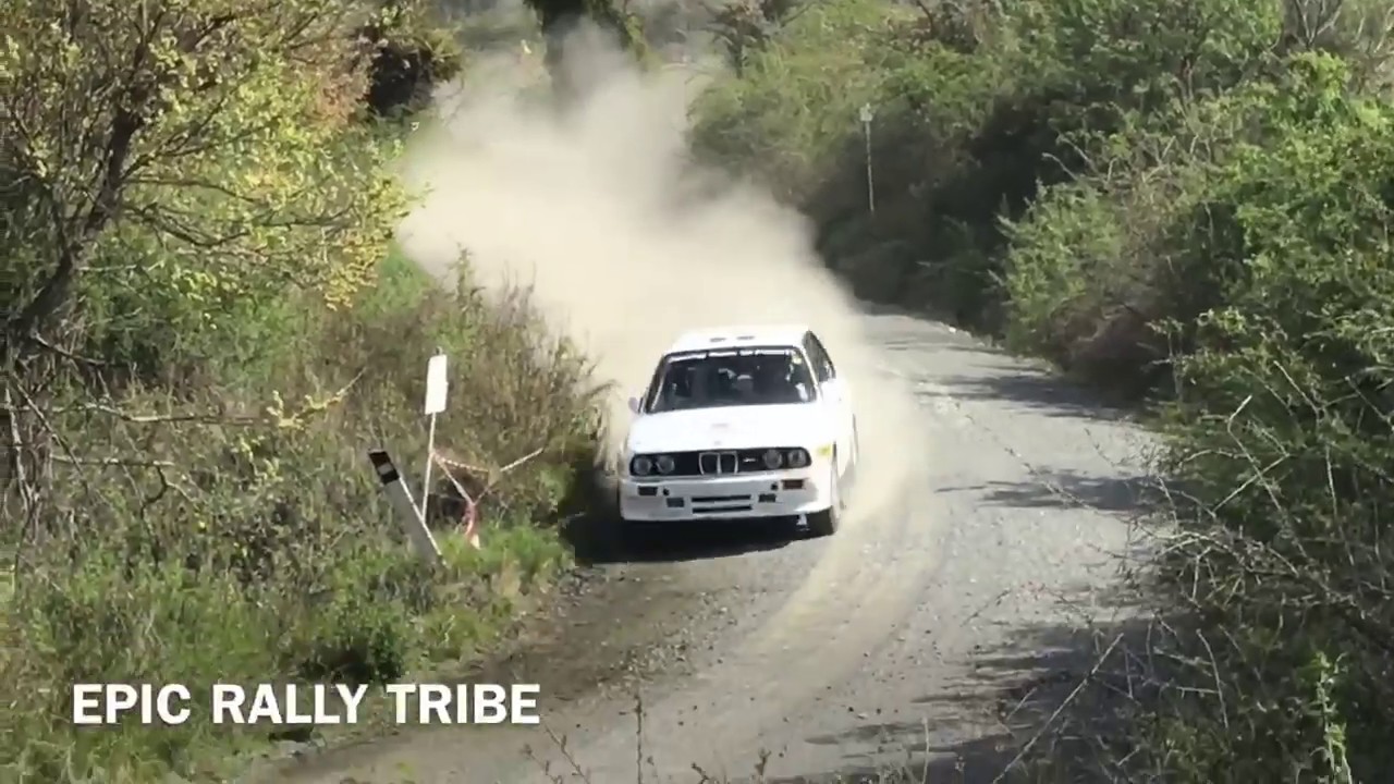 EPIC RALLY DRIVERS Best of Andrea Succi with BMW M3 E30 pure engine sound