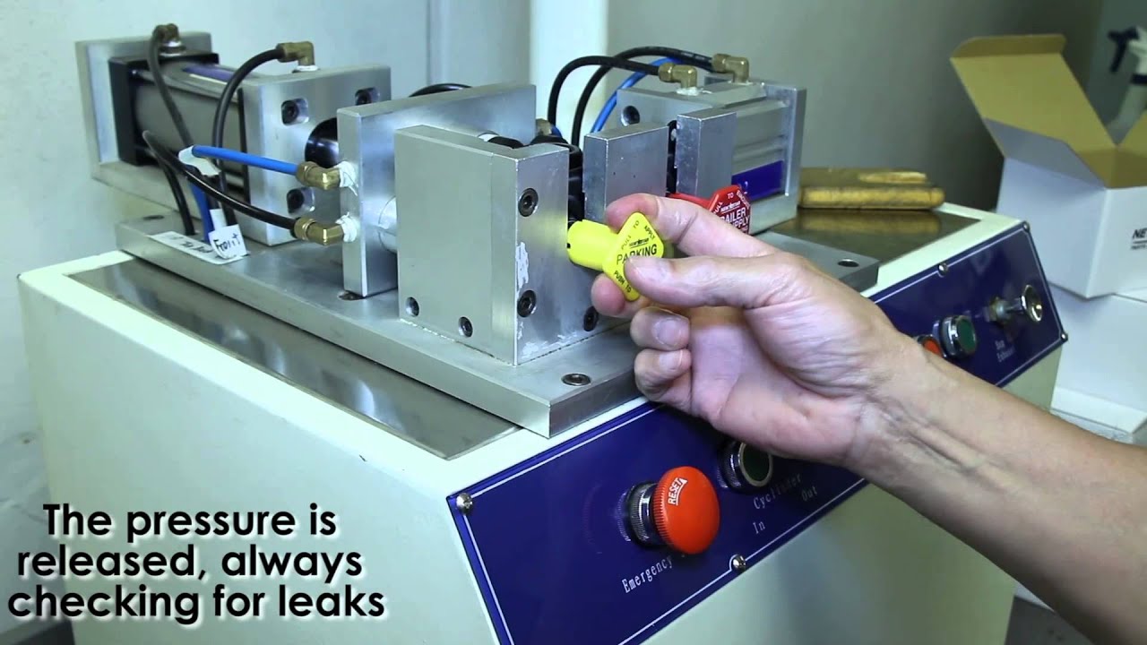 Dash Control Valve Tester