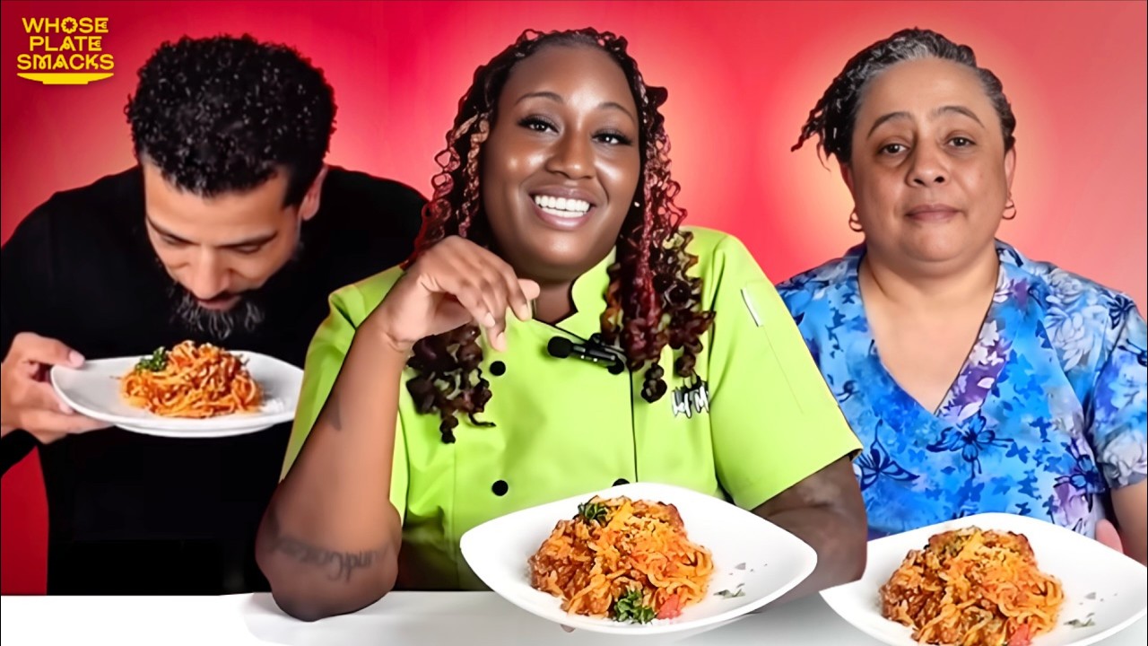 Strangers Try Each Others Spaghetti