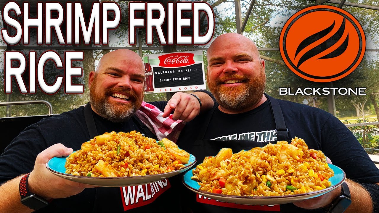 HOW TO MAKE THE BEST SHRIMP FRIED RICE ON THE BLACKSTONE GRIDDLE! AMAZING AND EASY RECIPE