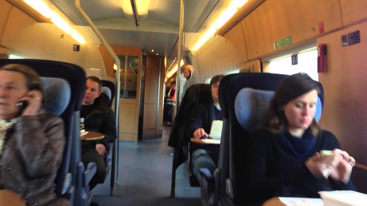 Complete Interior Walk Through of an ICE train