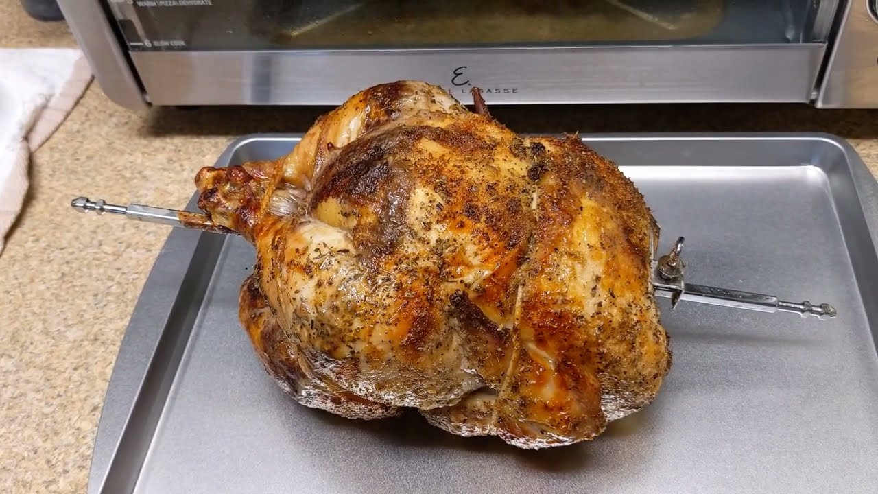 Emeril Lagasse air fryer 360XL  Rotisserie Chicken