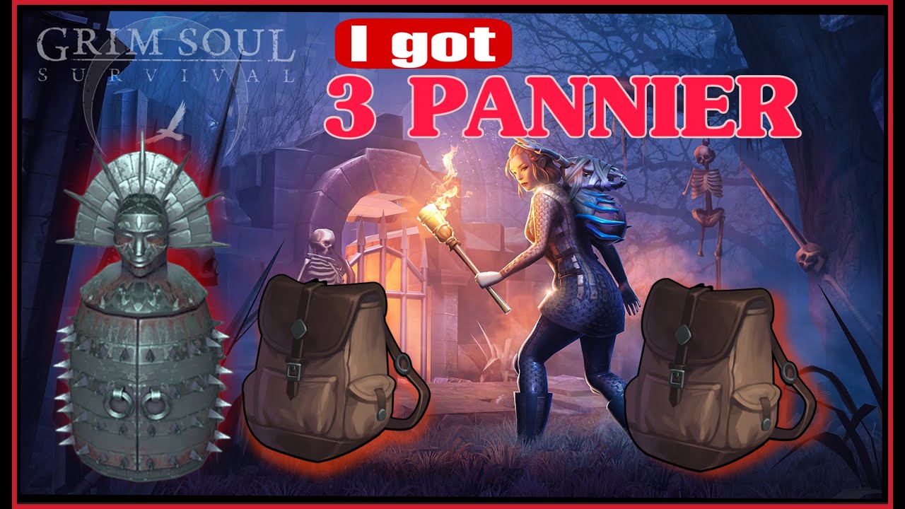 3 PANNIER LOOTED/ GRIM SOUL SURVIVAL