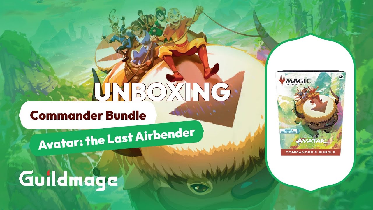 Otwieramy Commander Bundle z dodatku Avatar: the Last Airbender #mtg #magicthegathering