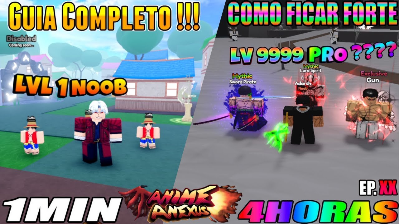 ZEREI NOVO ANIME ANEXUS SIMULATOR CHEGUEI COM TUDO! DICAS E TRUQUES NOOB AO PRO 🚨 #roblox