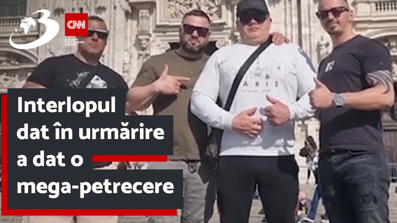 Interlopul dat în urmărire a dat o mega-petrecere. Cum a scăpat de puşcărie după doar o zi de arest