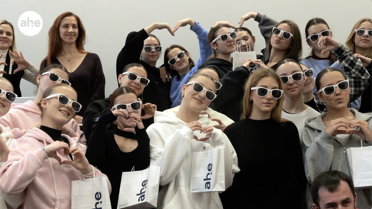 Wizyta studentów z Lwowskiego Kolegium Kultury i Sztuki w AHE w Łodzi