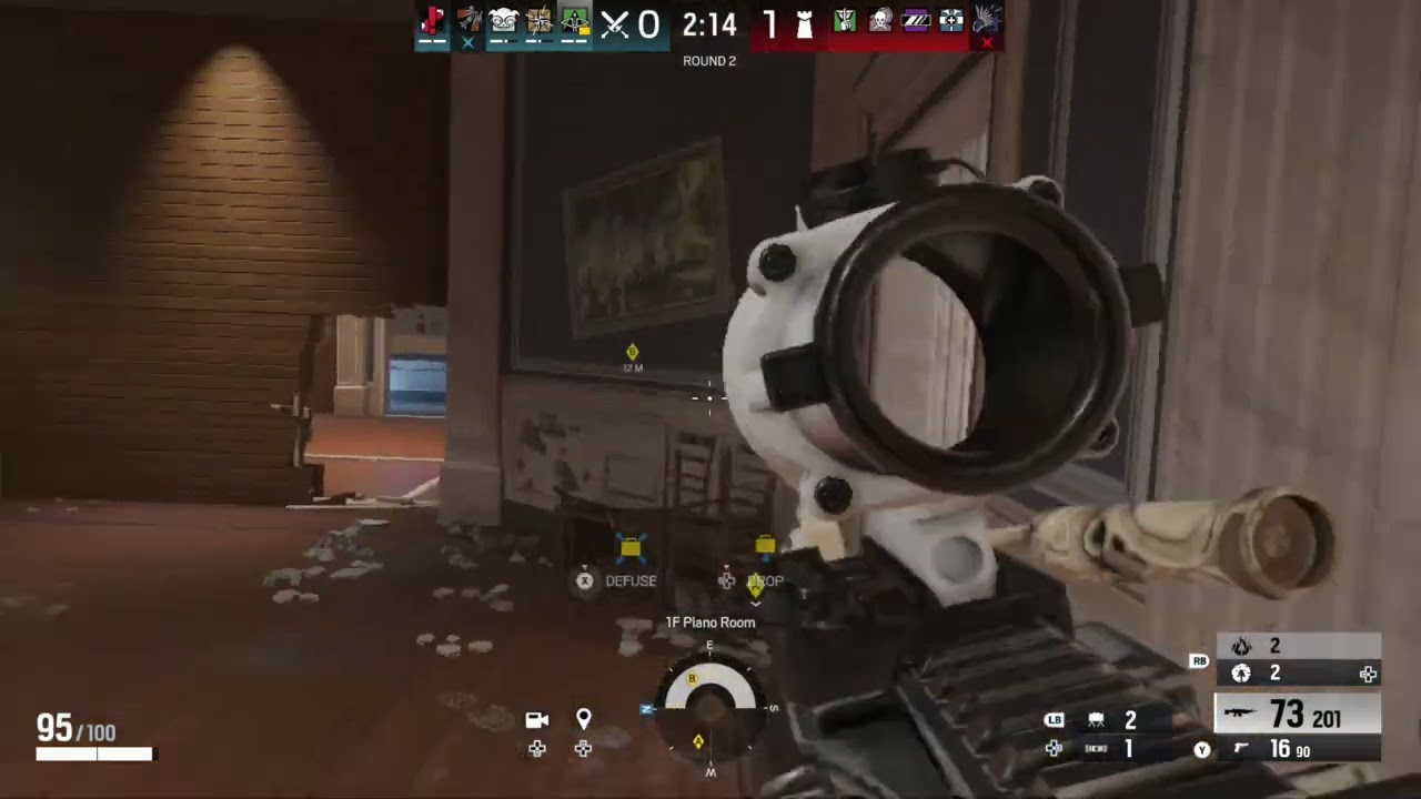2 well placed claymore's