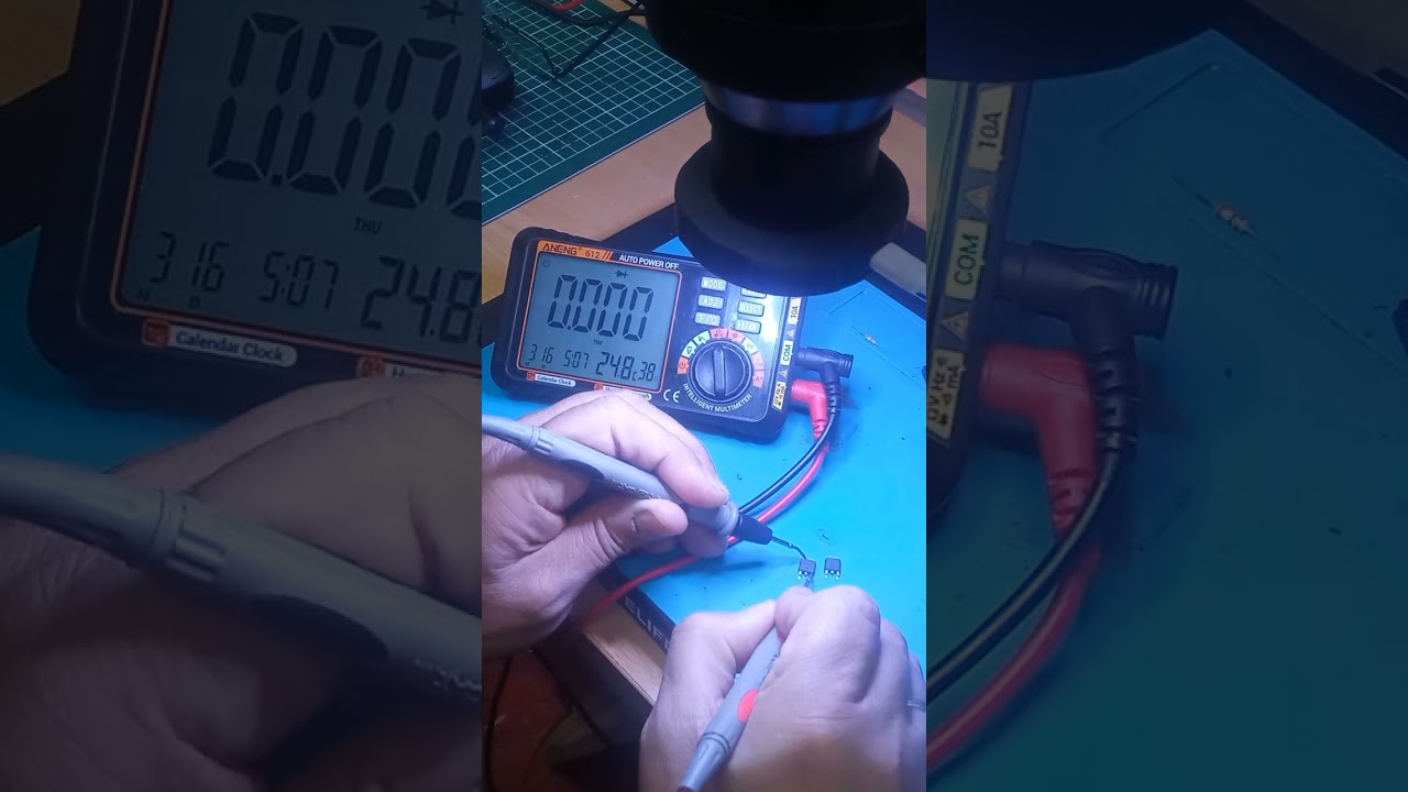 Cómo probar un transistor de una Ecu de manera simple y rápida, solo con un multímetro