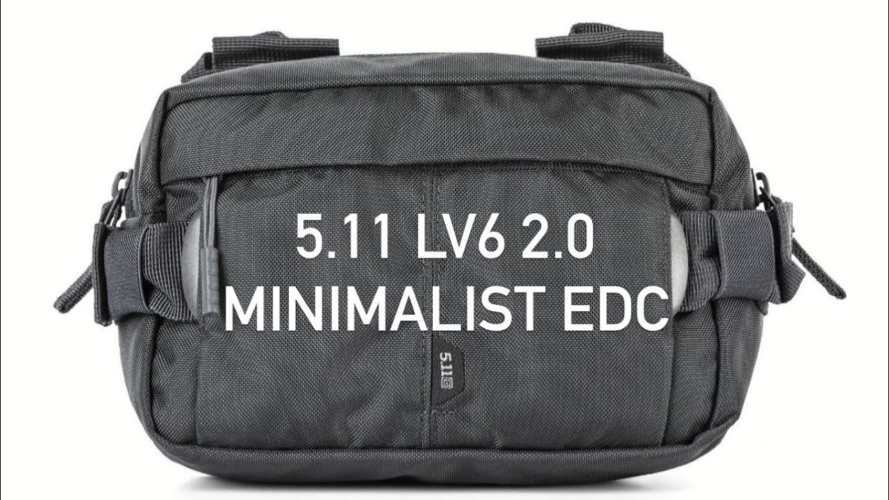 5.11 LV6 2.0 SLING (BEST MINIMALIST EDC PACK?)
