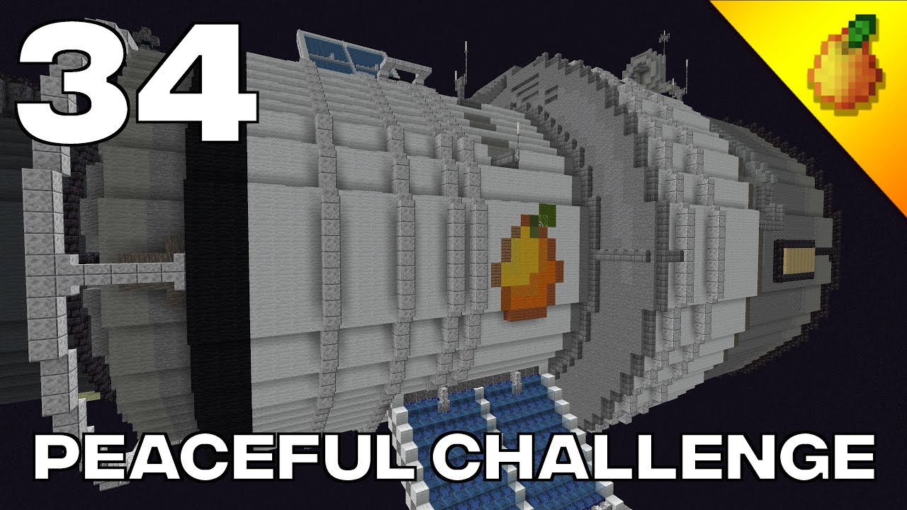Peaceful Challenge #34: Concrete Factory In A Satellite