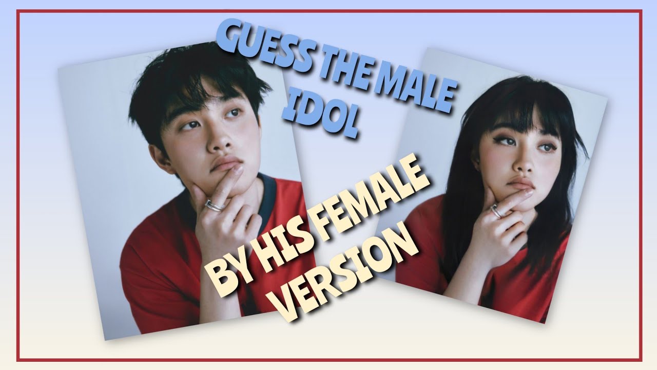 K-POP GAME | Guess The Male Idol By His Female Version 