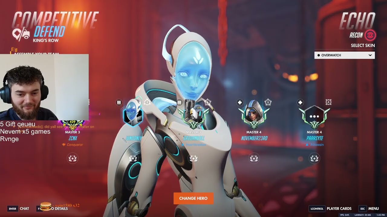 Overwatch: Дафран выигрывает за Эхо — самый чистый дубликат Эхо