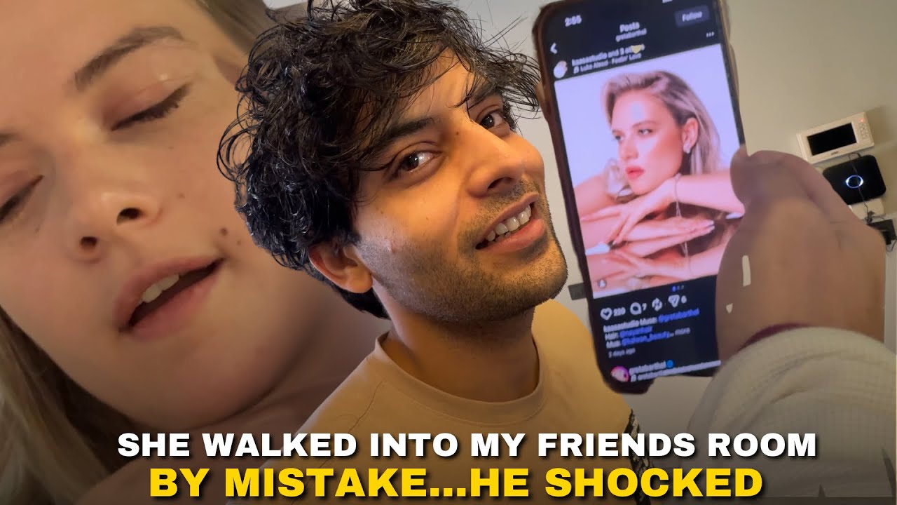 She Walked Into My Friend’s Room by Mistake… His Reaction 😳