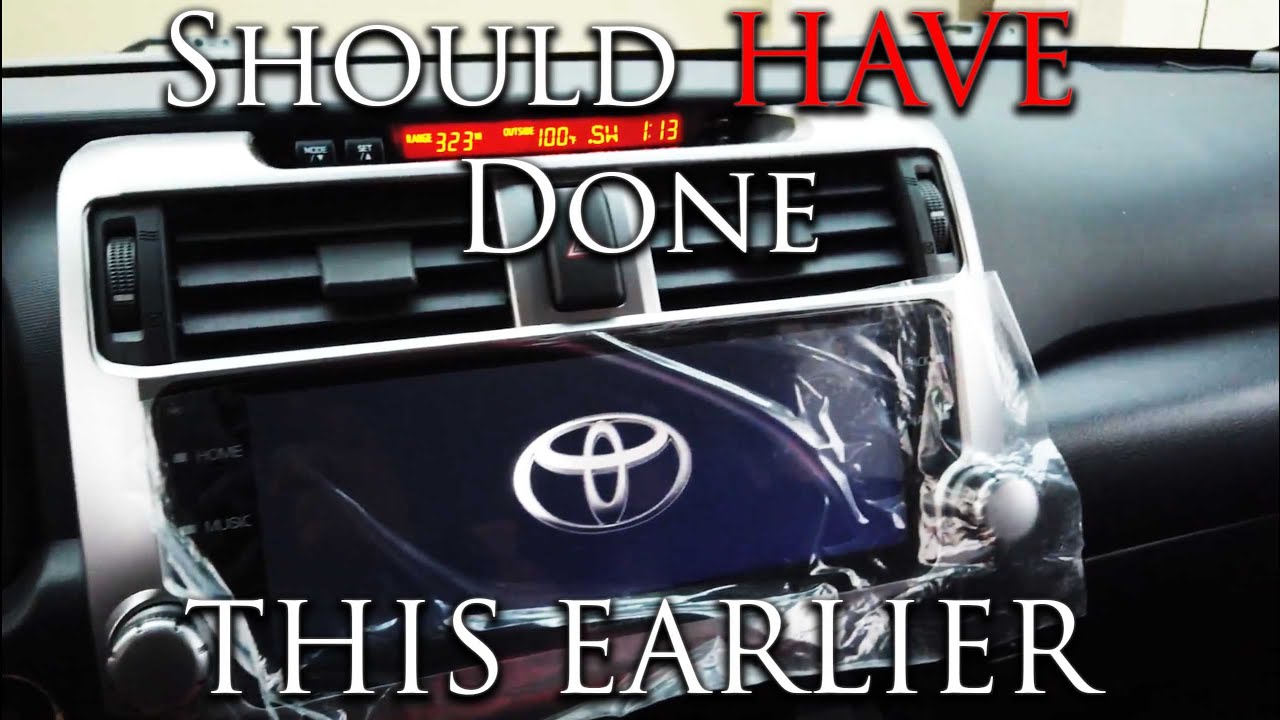 2010 - 2020 4Runner Full Radio Head unit Install | Apple Carplay & Android Auto Dasaita