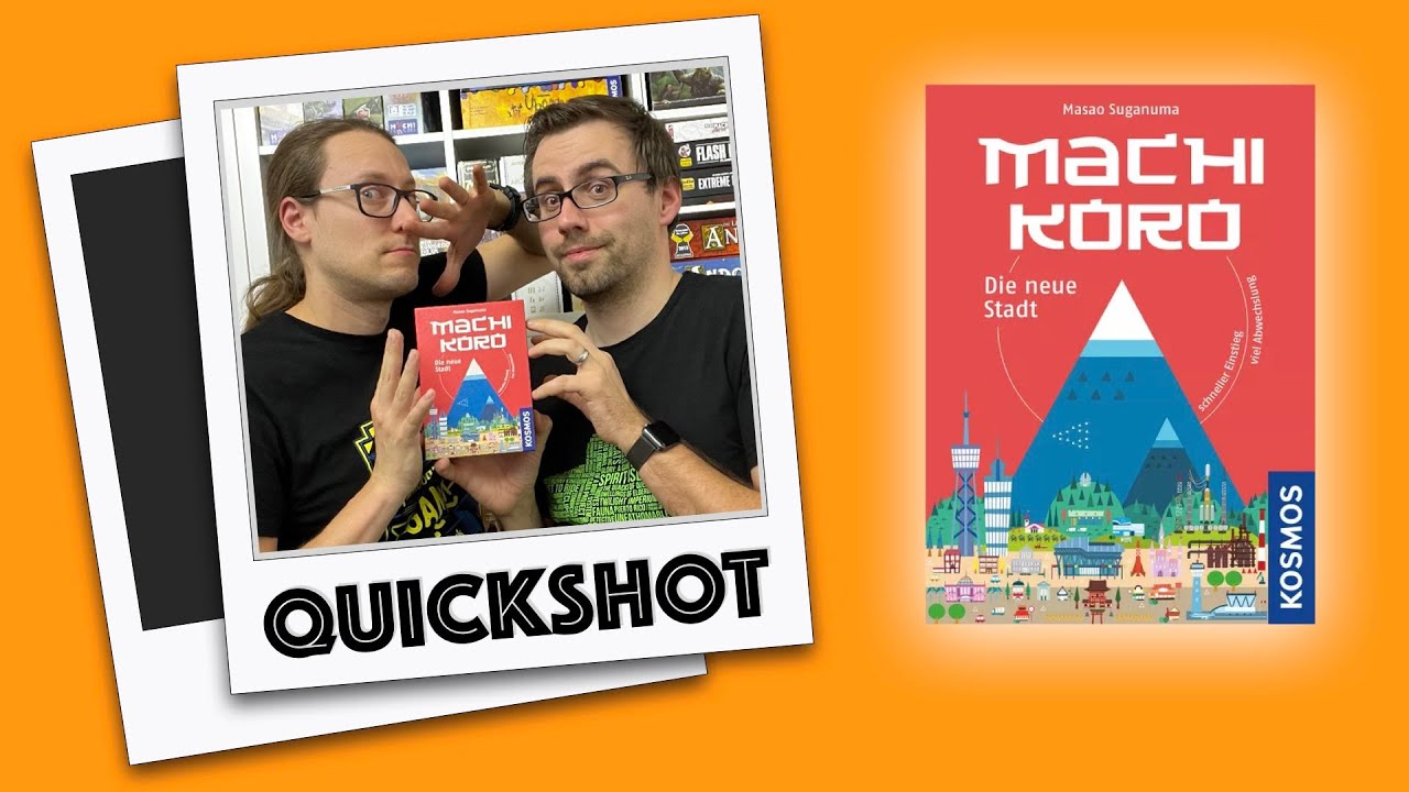 #Quickshot - Machi Koro Die neue Stadt (Kosmos 2023) | Besser als das Original?